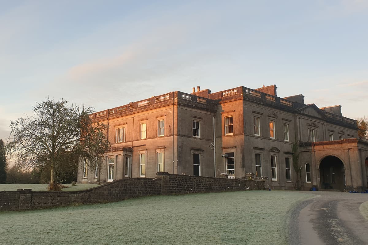 The house at dawn