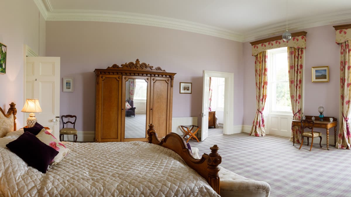 The Half Acre bedroom at Temple House