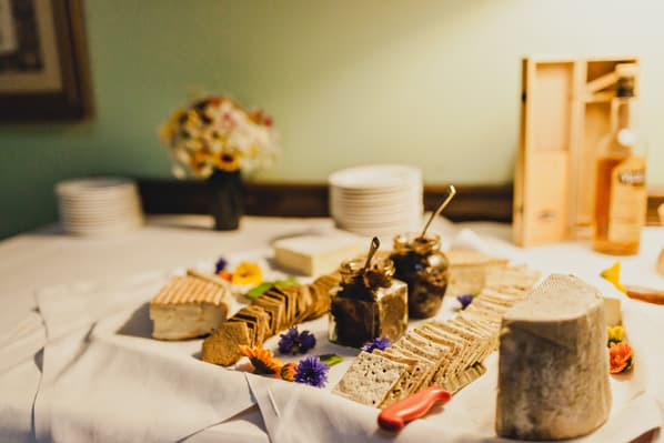 Cheeseboard at Temple House