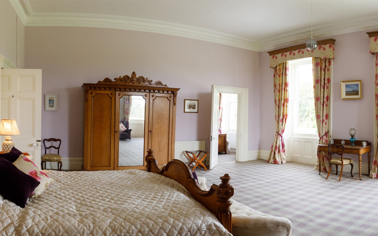 A Superior King Double bedroom at Temple House