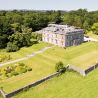 Estate aerial at Temple House