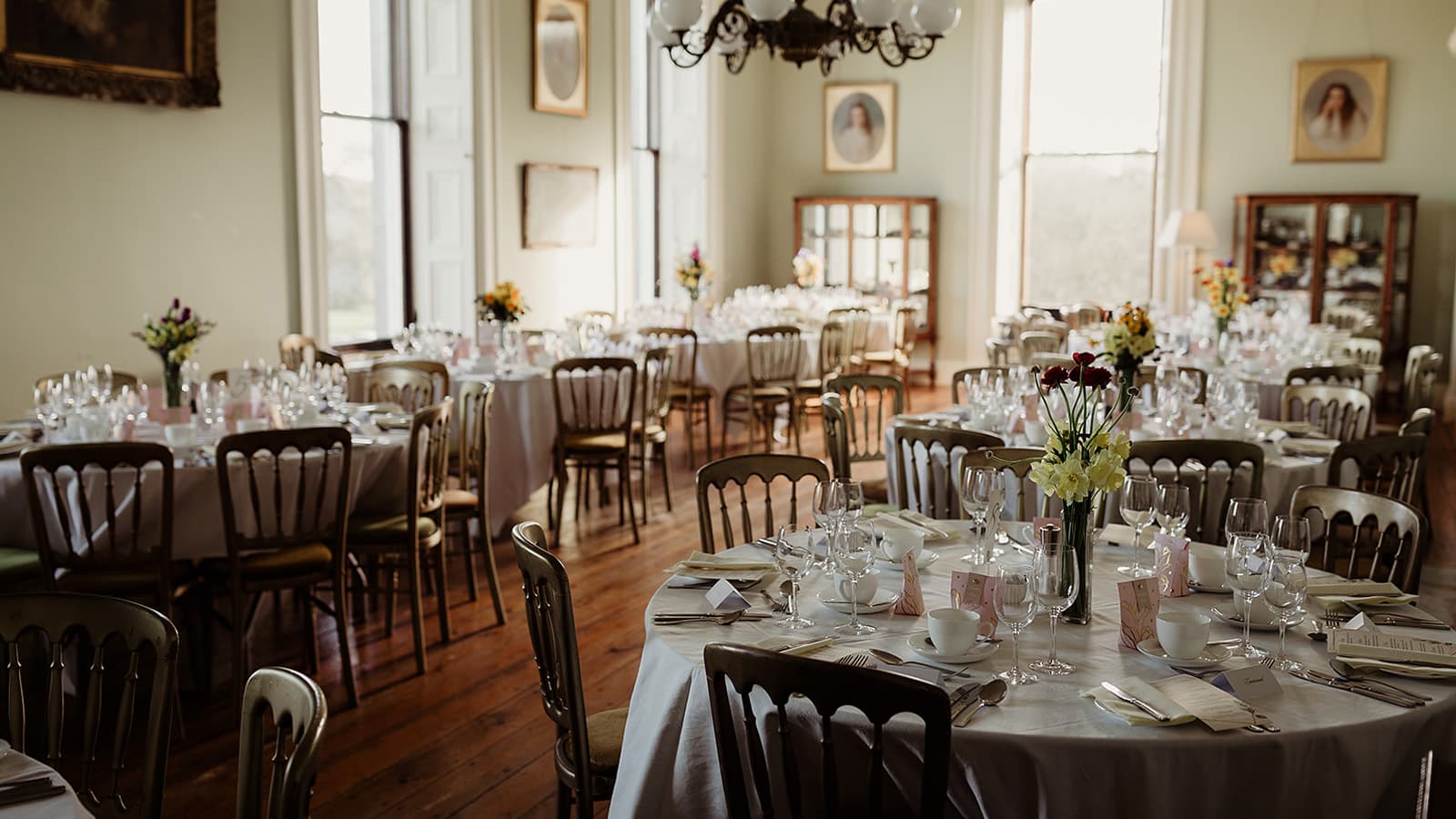 Wedding banquet at Temple House